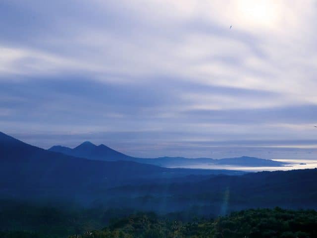 Lake Tondano in Sulawesi